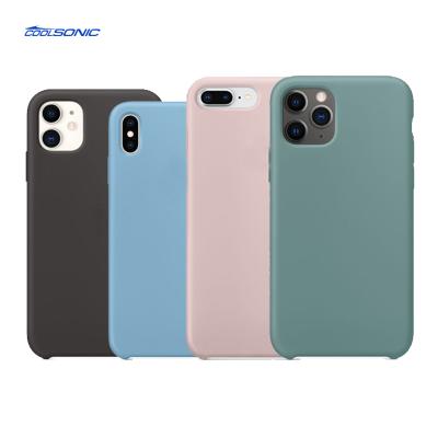 China High Quality Shockproof Silicone Phone Case For Iphone XS XR 11 12 / For iPhone13 for sale