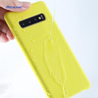 China Simple Design Shockproof Liquid Silicone Case For Samsung Galaxy S10 Plus for sale