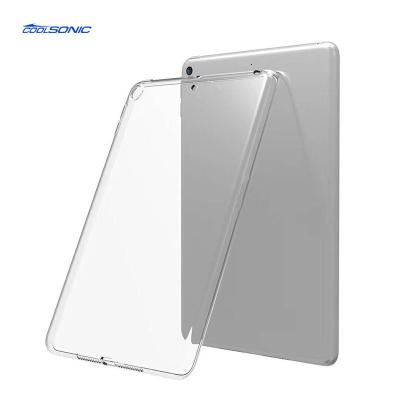 China Auto-sleep Stand Holder Amazon Best Selling Magnetic Tablet Transparent Clear TPU Back Cover Case For Ipad 9.7 2017/2018 for sale