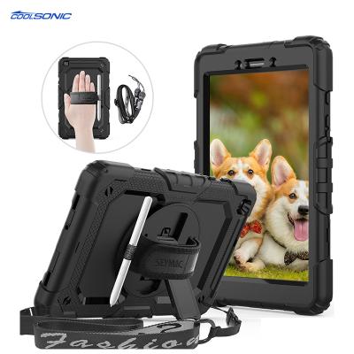 China 2021 Good Quality New Design 3 Layer Protective Rugged Silicone Shockproof Case Kids Tablet Case For iPad Mini 5 for sale