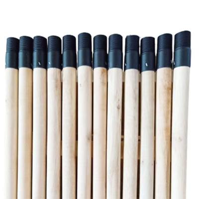 China Wholesale Price Outdoor Direct Natural Wooden Brooms And Handle Or Wipe And Stick for sale