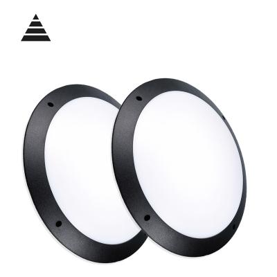 China Popular European Industrial Garden Hallway Staircase Balcony New Waterproof IP65 Plastic Waterproof IP65 3CCT 20w Led Ceiling Light for sale