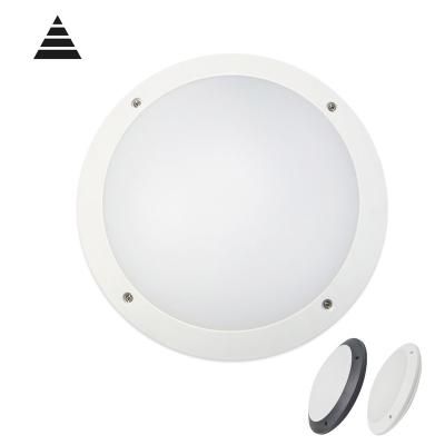 China Garden Corridor Stair Balcony Industrial Led Ceiling Lights Fixtures IP65 Waterproof Outdoor Commercial IK10 Round Led Ceiling Light for sale