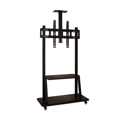 China Iron China Supplier Rotating TV Bracket Cart Installation TV Wall Mount Go Cart for sale