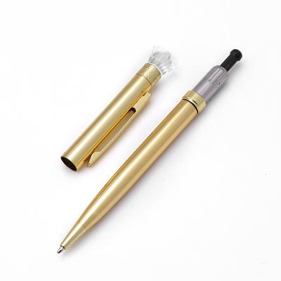 China Promotion with Sl-024 OEM Logo Writing Instrument Roller Ball Pen Aluminum Pen Business Gift for sale