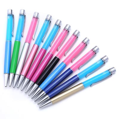 China Promotional Pen Novelty Ballpoint Pen Promotion Stylus Ballpoint Pen Commercial Logo Stylus Aluminum Business Custom Gift for sale