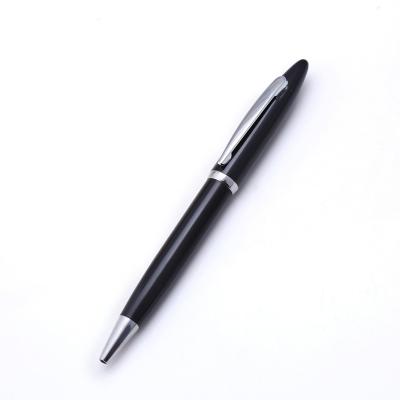 China Promotional Pen High Quality Metal Pens Twist Pen Black Color Custom Logo Printing Promotional Gift for sale