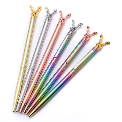 China office & Custom Metal Ballpoint Pen School Stationery Souvenir Metal Ballpoint Pen Cartoon Gift Pen Creative Design Metal Ballpoint Pen for sale