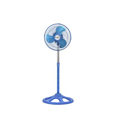 China 10 Inch Pedestal Stand Height Adjustable Poles Colorful Metal Grill High Speed ​​Electric Fan For Home for sale