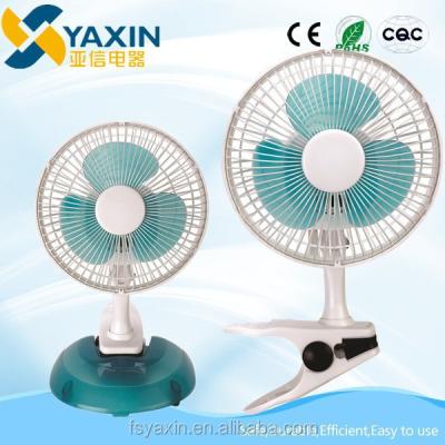 China Hotel 6 INCH DESK FAN CLIP ON 2-IN-1 for sale