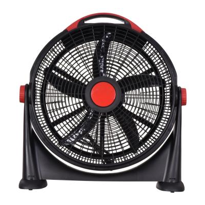 China High Speed ​​120W Turbo Electric Floor Fan 5 Blades Box Fan 20