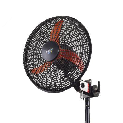 China Comfortable Wind 18 Inch Plastic Electric Rotating Head Oscillating Wall Mounted Fan for sale