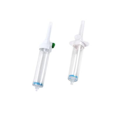 China Medical Disposable Infusion Set PVC Free Non Vented Drip Chambers Spike With Filter for sale