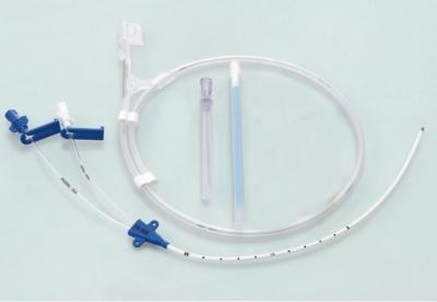 중국 병원을 위한 이중 관식 중심 정맥 카테터 CVC 도뇨관 장비 판매용