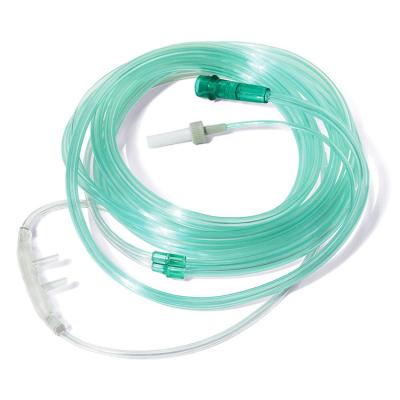 China Disposable Medical PVC Oxygen Concentrator Nasal Cannula High Flow for sale