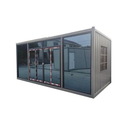 China Modern Luxury Homes Folding Portable Prefab Modular Container Office Cabin Houses for sale