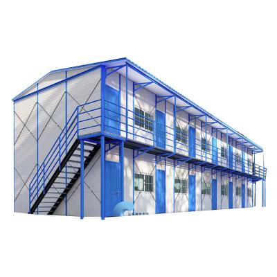 China Modern Fully Furnished For Prefab Modular Workers Divides Prefab Container House for sale