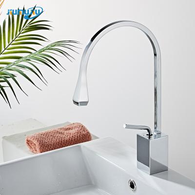 China Latest Bathroom Sink Plating Manufacturer Bathroom Vanities In Stainless Steel Metered Sanitary Basin Faucet for sale