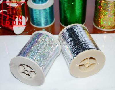 China Shiny silver Anti-bacteria lurex flat yarn for sale