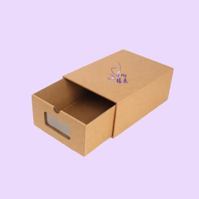 China Custom Unique Shoe Box Display  Clothing Mailer Shipping Box For Clothing Shoes Socks Packing Te koop