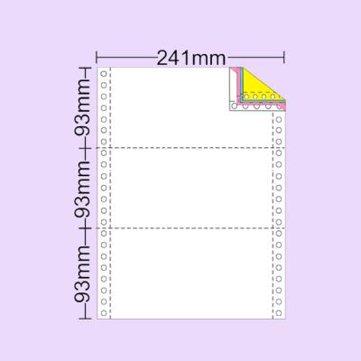 Κίνα A4 Sheets Carbonless Copy Paper ream computer thermal printer paper 4 Layers With Hole προς πώληση