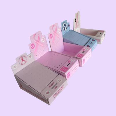 China Retail Custom Cardboard Display Box Charity Cardboard Donation Lollipop Candy Box for sale