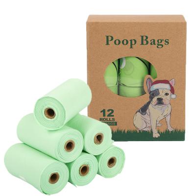 China Compostable Dogs Cornstarch Dog Poop Bags Eco Friendly Rated Hundebeutel 100% Recycled Bolsas De Caca Para Perro for sale