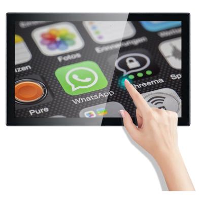 China Display Screen 7 Inch To 21.5 Inch Touch Screen Advertising Embedded Display Screen In Wall Screen Touch Monitor for sale