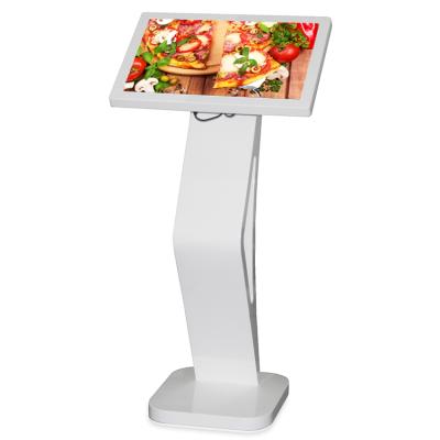 China Shopping Mall 21.5 Inch Floor Stand Touch Screen Digital Interactive Self Service Terminal Kiosk for sale