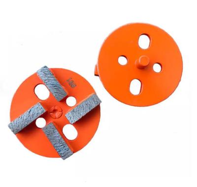 China High Efficiency 4 Inch Marble Sanding Pads Floor Concrete Grinding Diamond Grinding Pads for sale