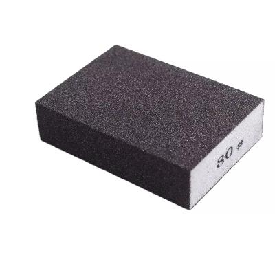 China Washable and Reusable Sandpaper Sponge 100x70x25mm Aluminum Oxide for Sponge Sanding Hand Honing Sand Stone Sand Sponge Paper for sale