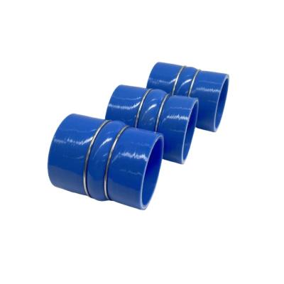 China High Temperature Resistance Silicone tube Automotive engine system intake pipe Blue automotive silicone tube 85/89*100 for sale