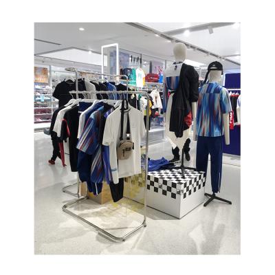 China Sports Clothing Store Design Clothing Store Display Showcase And Clothes Show Racks For Shops for sale