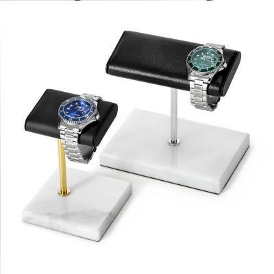 China White And Black Metal Eco - Friendly Retail Store For Jewelry Watch Display Stand for sale