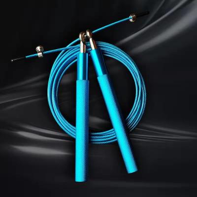 China Home\Gym\Wholesale OEM Fitness Skipping Rope Bearing Fast Speed ​​Adjustable Aluminum Weighted Jump Ropes Sports Performance For Workout for sale