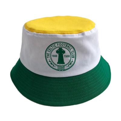 China Comfortable OEM cotton high quality fashion colorful simple custom printing/embroidery logo bucket hat for sale