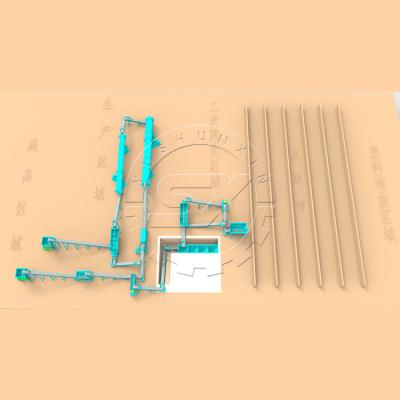 China De productielijn van de compostmeststof/organische meststof die machine met fabrieksprijs maken van China Te koop