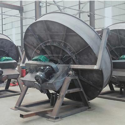 China Hot Sale Compound Organic Fertilizer Pan Disc Granulator Wet Granulation zu verkaufen