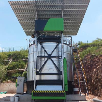 China Fully automatic organic fertilizer chicken manure fermentation tank for sale Te koop