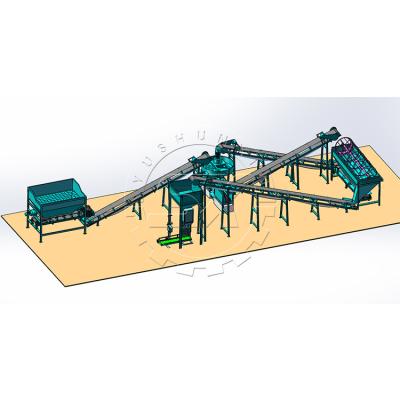 China Fertilizer granular making machine monoammonium phosphate granules manufacturing plant for sale for sale