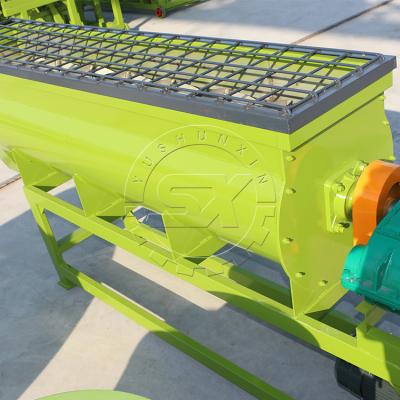 China Special mixer for organic fertilizers is used to add chemical ingredients evenly and continuously, stirring zu verkaufen