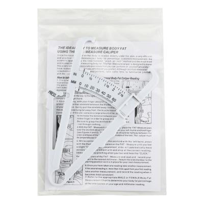 China Calibrador blanco de las grasas de cuerpo de Wintape Skinfold para la prueba de las grasas de cuerpo del peso de la pérdida en venta