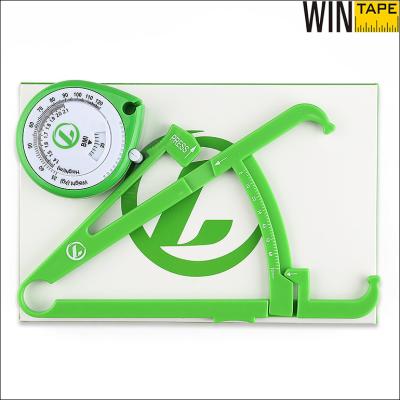 China Calibrador plástico de la calculadora del porcentaje de las grasas de cuerpo del ABS con la escala cara dual del 150cm en venta