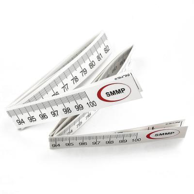 China Water Resistant 100cm Paper Measuring Tape  Rulers For Accurate And Inexpensive Measurements Te koop