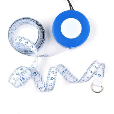 Chine Wintape 3m White Retractable Soft Measuring Tape Tape de couture personnalisé pour projets de rénovation domiciliaire à vendre