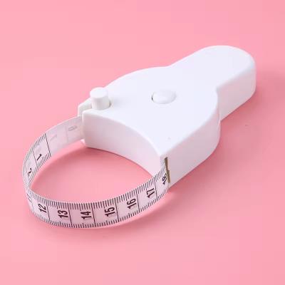 Chine Ruban à mesurer personnalisé Ruler 3D Multi-fonction Ruler à mesurer appuyez sur le bouton Tête Bracelet Taille Circonférence Ruler doux à vendre