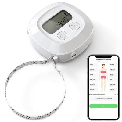 China Smart Health Digital Tape Measure Display Readings Automatically Instant App Intelligent Recording Smart Body Measuring for sale