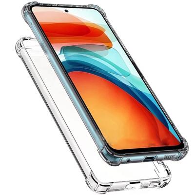 China Soft Phone Back Case Anti-knock Clear Shockproof Transparent Shockproof TPU Cover For vivo y20 for sale