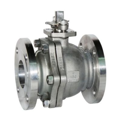 China High Pressure Stainless Steel Ball Valve Flanged Ball Valve 2