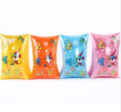 China Wholesale Cartoon PVC Baby Ring Arm Sleeve Ring Armband Infant Swimming Inflatable Circle for sale